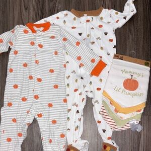 Bundle of Fall pumpkin thanksgiving outfits